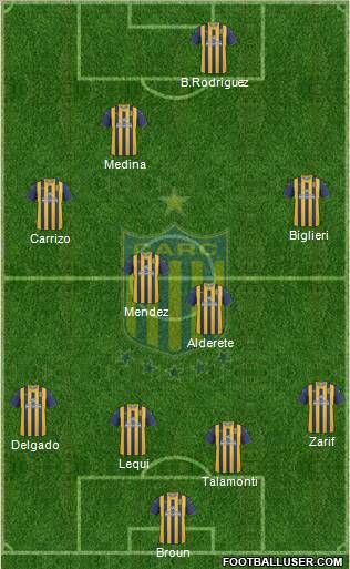 Rosario Central Formation 2011