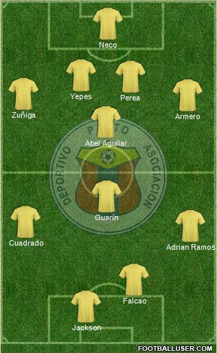 A Deportivo Pasto Formation 2011