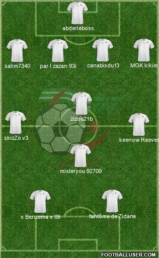 Algeria Formation 2011