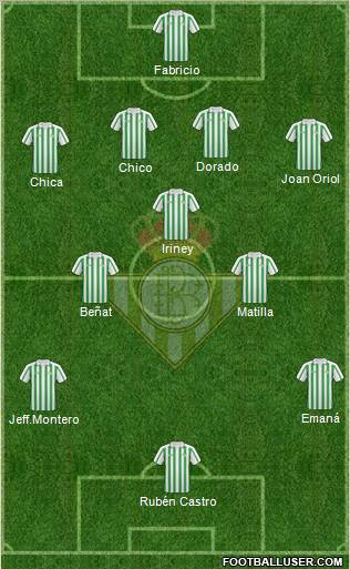 Real Betis B., S.A.D. Formation 2011