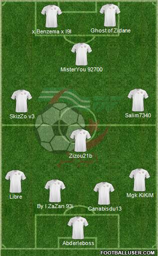 Algeria Formation 2011