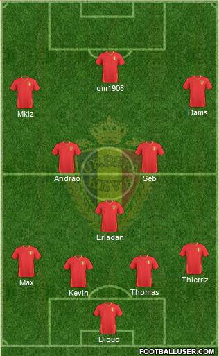 Belgium Formation 2011