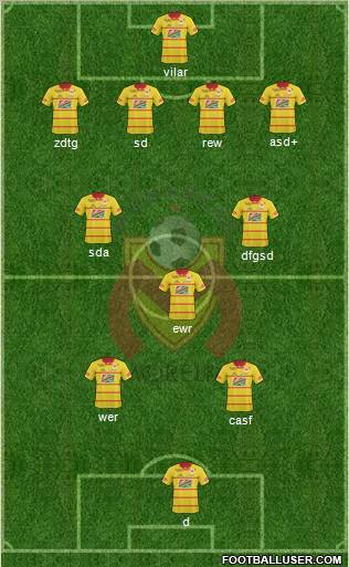 Club Monarcas Morelia football formation