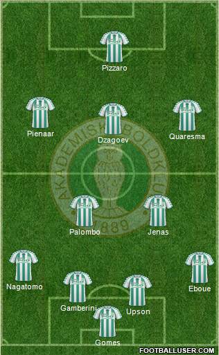 Akademisk Boldklub Formation 2011