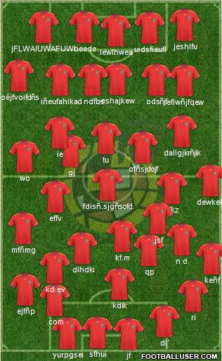 Spain Formation 2011
