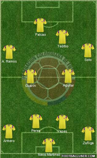 Colombia Formation 2011