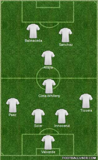 Pro Evolution Soccer Team Formation 2011