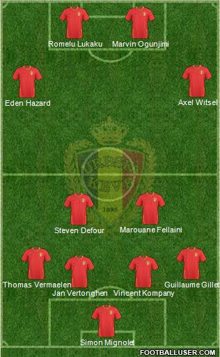 Belgium Formation 2011