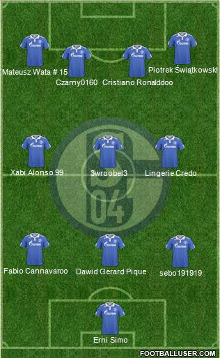 FC Schalke 04 Formation 2011