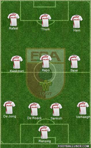 FC Augsburg Formation 2011