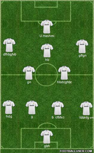 R. Madrid Castilla Formation 2011