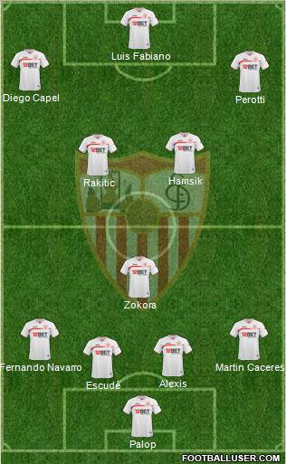 Sevilla F.C., S.A.D. Formation 2011