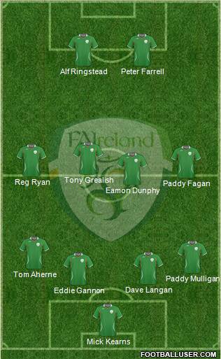Ireland Formation 2011