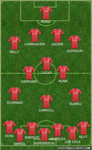 Liverpool Formation 2011