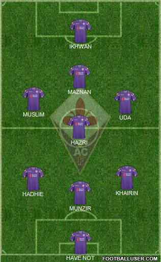 Fiorentina Formation 2011