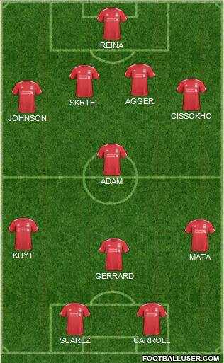 Liverpool Formation 2011