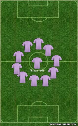 Champions League Team Formation 2011