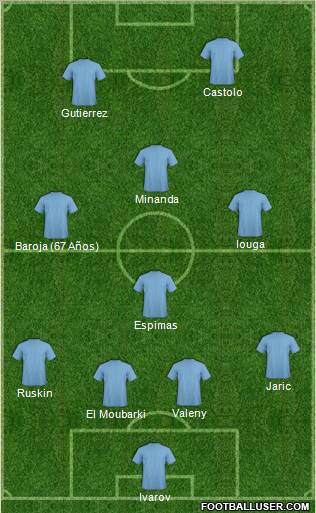 Pro Evolution Soccer Team Formation 2011