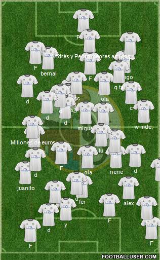 U.D. Salamanca S.A.D. Formation 2011
