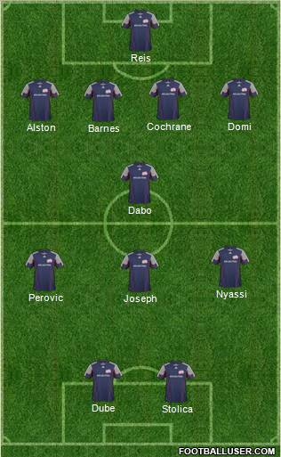 New England Revolution Formation 2011