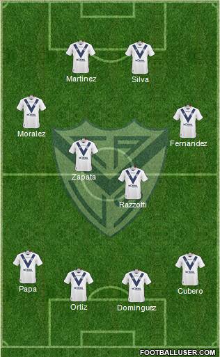 Vélez Sarsfield Formation 2011