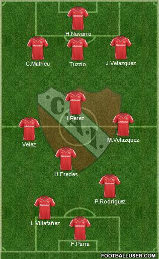 Independiente Formation 2011