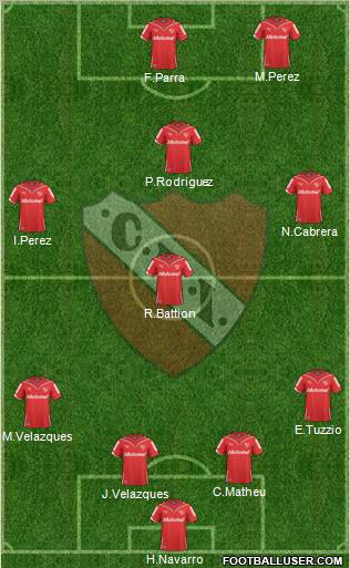 Independiente Formation 2011