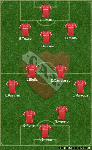 Independiente Formation 2011