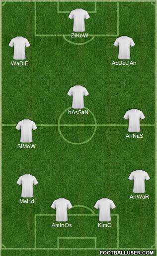 Moghreb Atlético de Tétouan Formation 2011