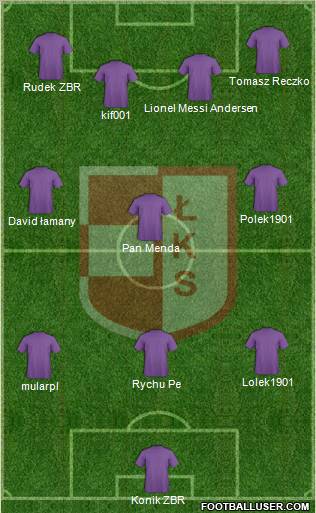 LKS Lomza Formation 2011