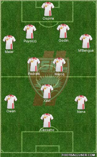 A.S. Nancy Lorraine Formation 2011