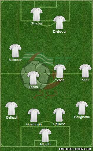Algeria Formation 2011
