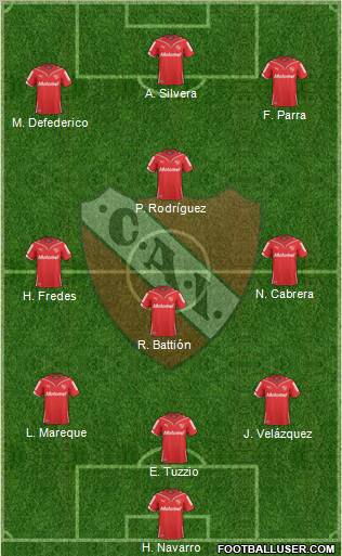 Independiente Formation 2011
