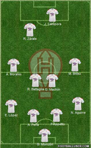 Huracán Formation 2011