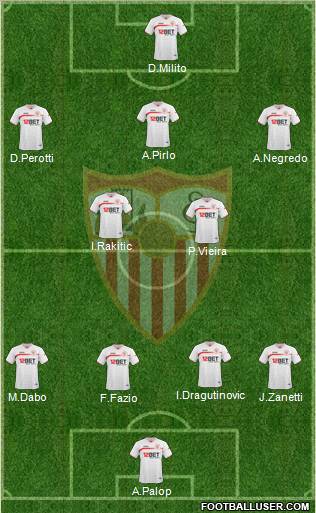 Sevilla F.C., S.A.D. Formation 2011