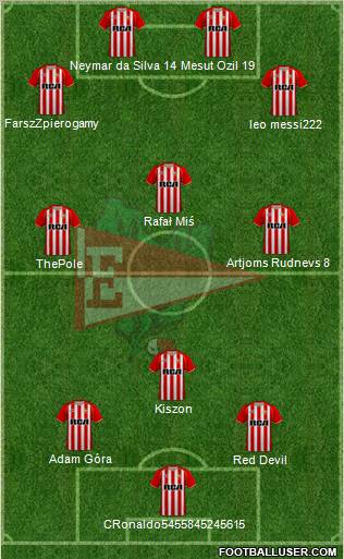 Estudiantes de La Plata Formation 2011