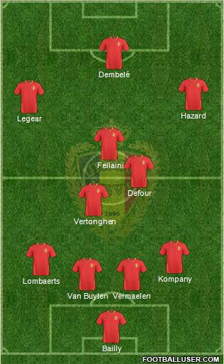 Belgium Formation 2011