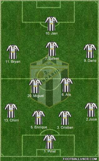 U.D. Vecindario Formation 2011
