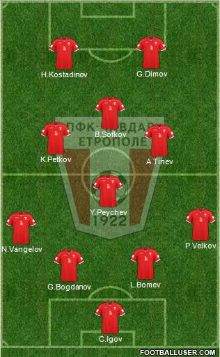 Chavdar (Etropole) Formation 2011