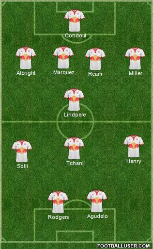 New York Red Bulls Formation 2011