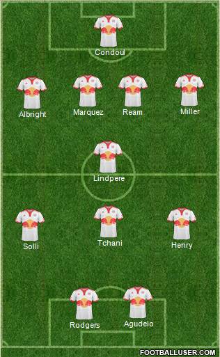 New York Red Bulls Formation 2011