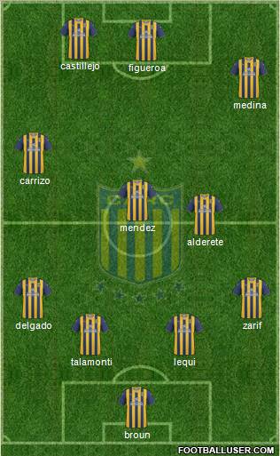 Rosario Central Formation 2011