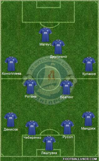 Dnipro Dnipropetrovsk Formation 2011