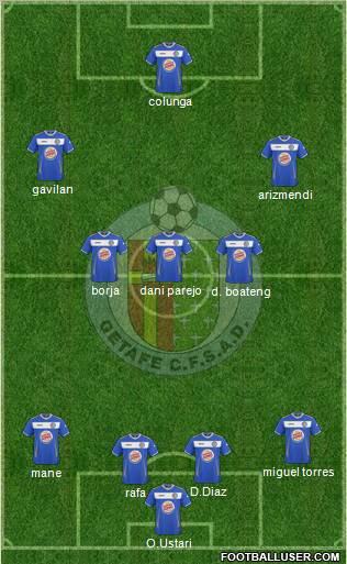 Getafe C.F., S.A.D. Formation 2011