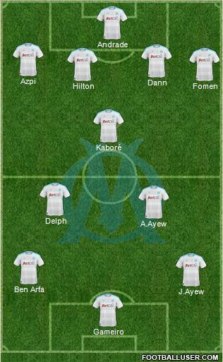 Olympique de Marseille Formation 2011