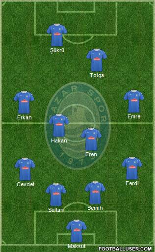 Pazarspor Formation 2011
