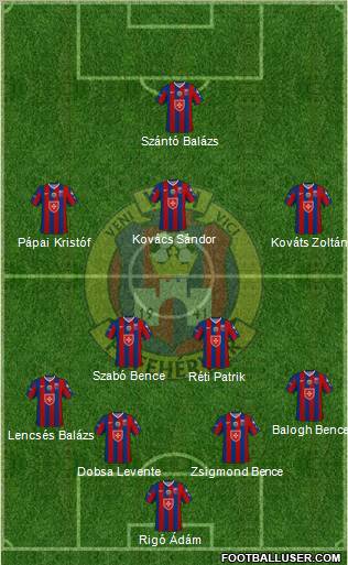 FC Fehérvár Formation 2011