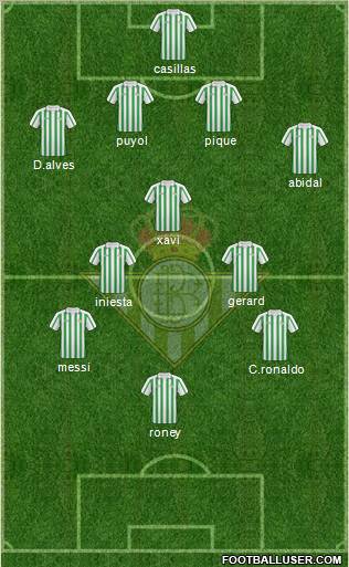 Real Betis B., S.A.D. Formation 2011