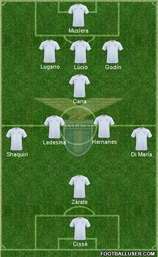 S.S. Lazio Formation 2011
