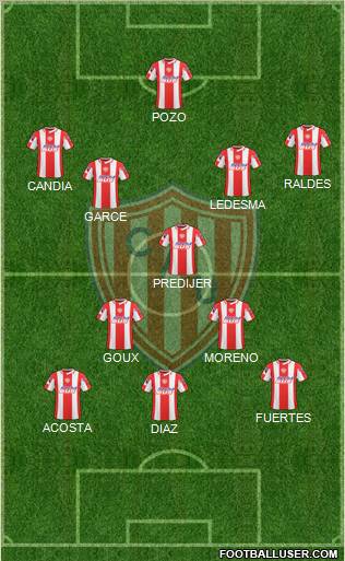 Unión de Santa Fe Formation 2011